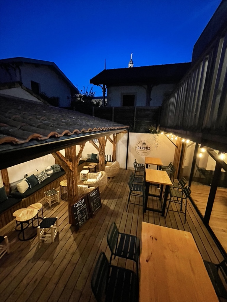Terrasse de nuit